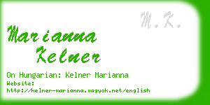 marianna kelner business card